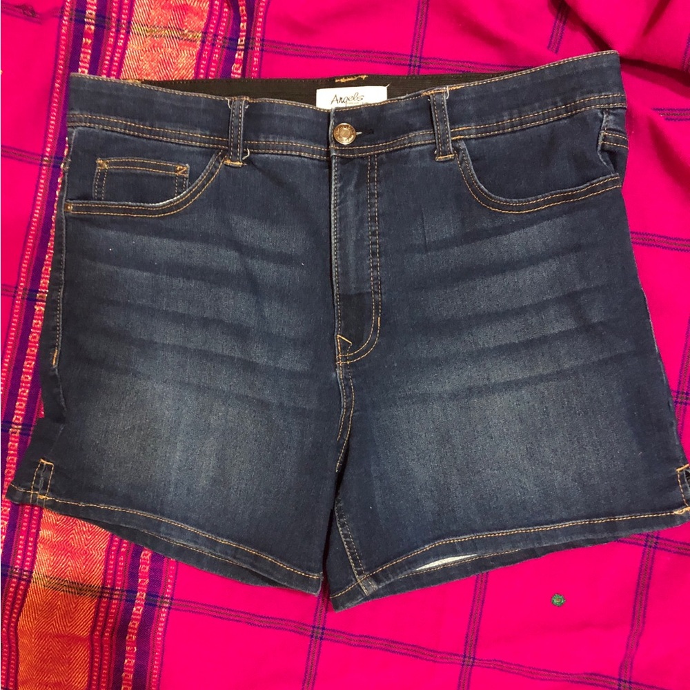 Angels Forever Young Indigo Denim Shorts